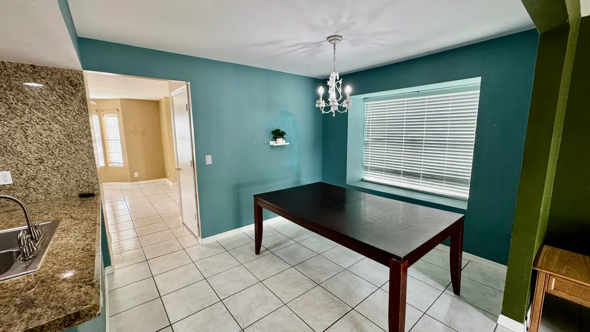 Dining area at 5885 Rambler Rose Way, West Palm Beach