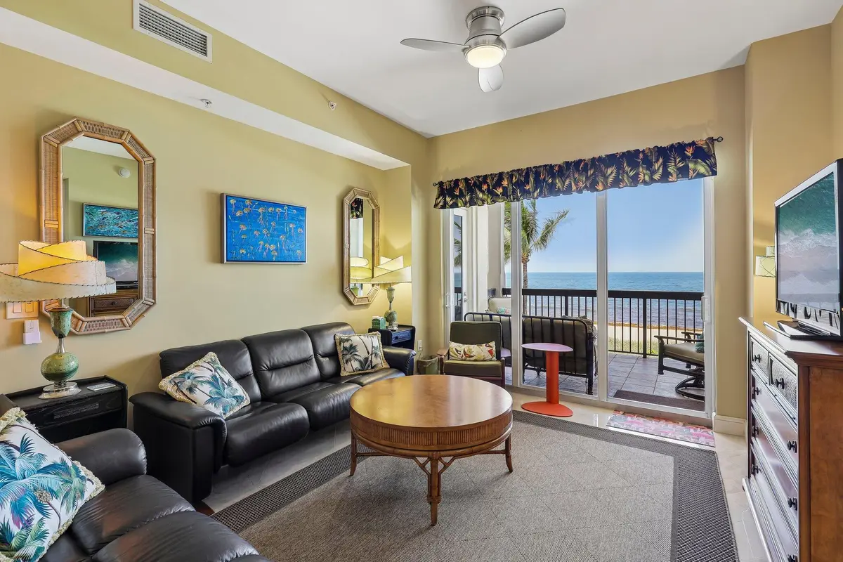 Living Room at 4444 El Mar Drive 3304, Lauderdale-By-The-Sea