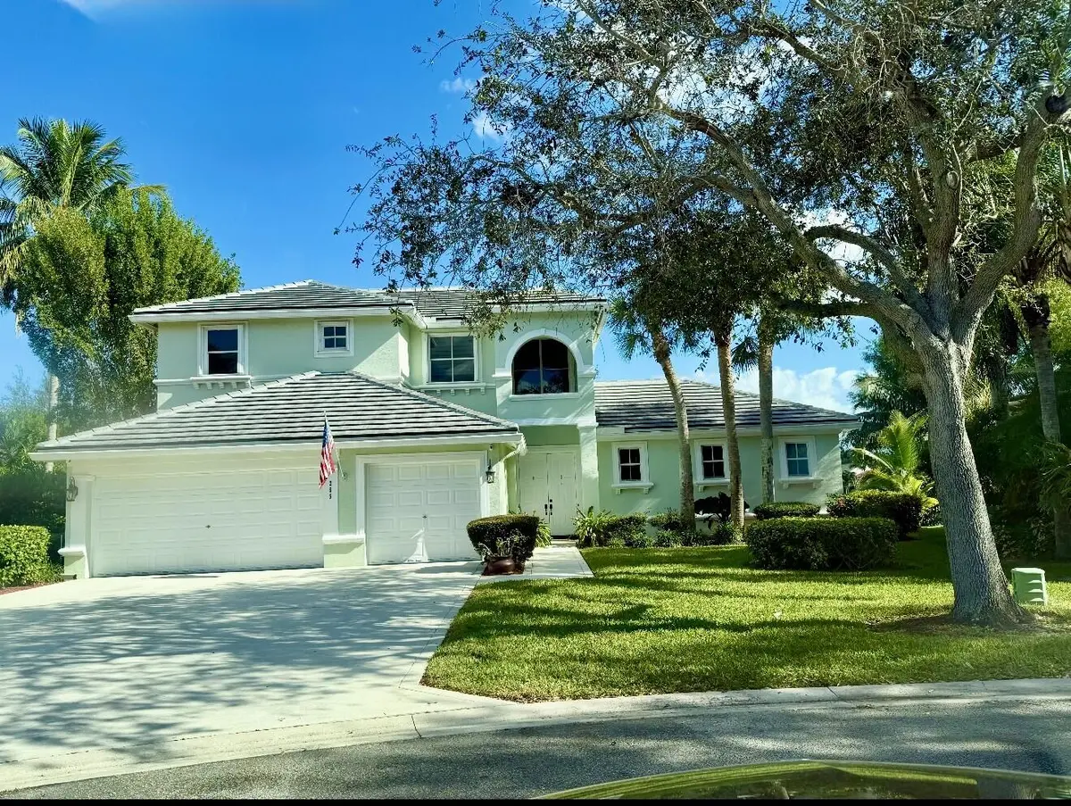 New House Front at 265 Swallowtail Lane, Jupiter