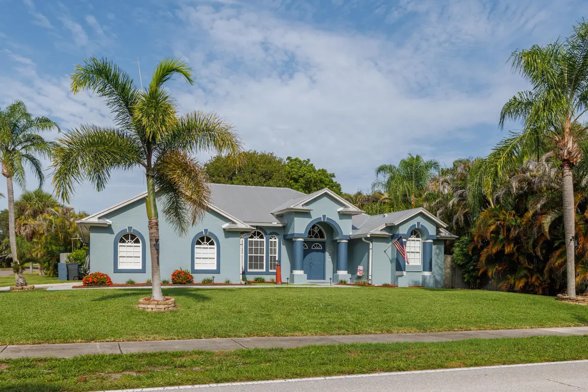 Front Exterior at 8173 SE Carlton Street, Hobe Sound