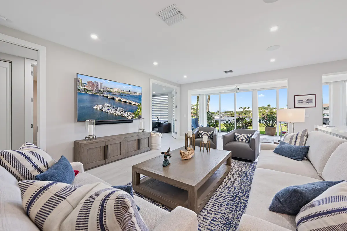 Living Room at 301 Captains Way, Jupiter