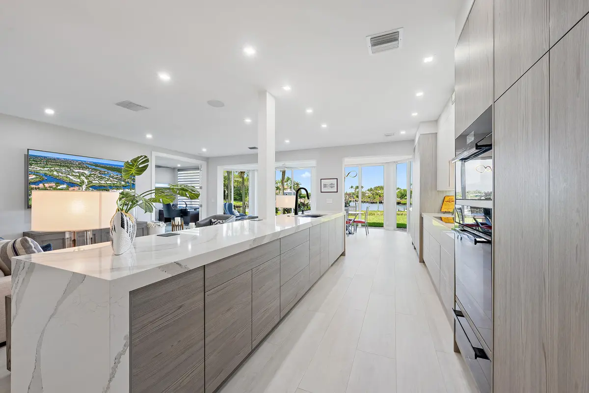 Kitchen at 301 Captains Way, Jupiter