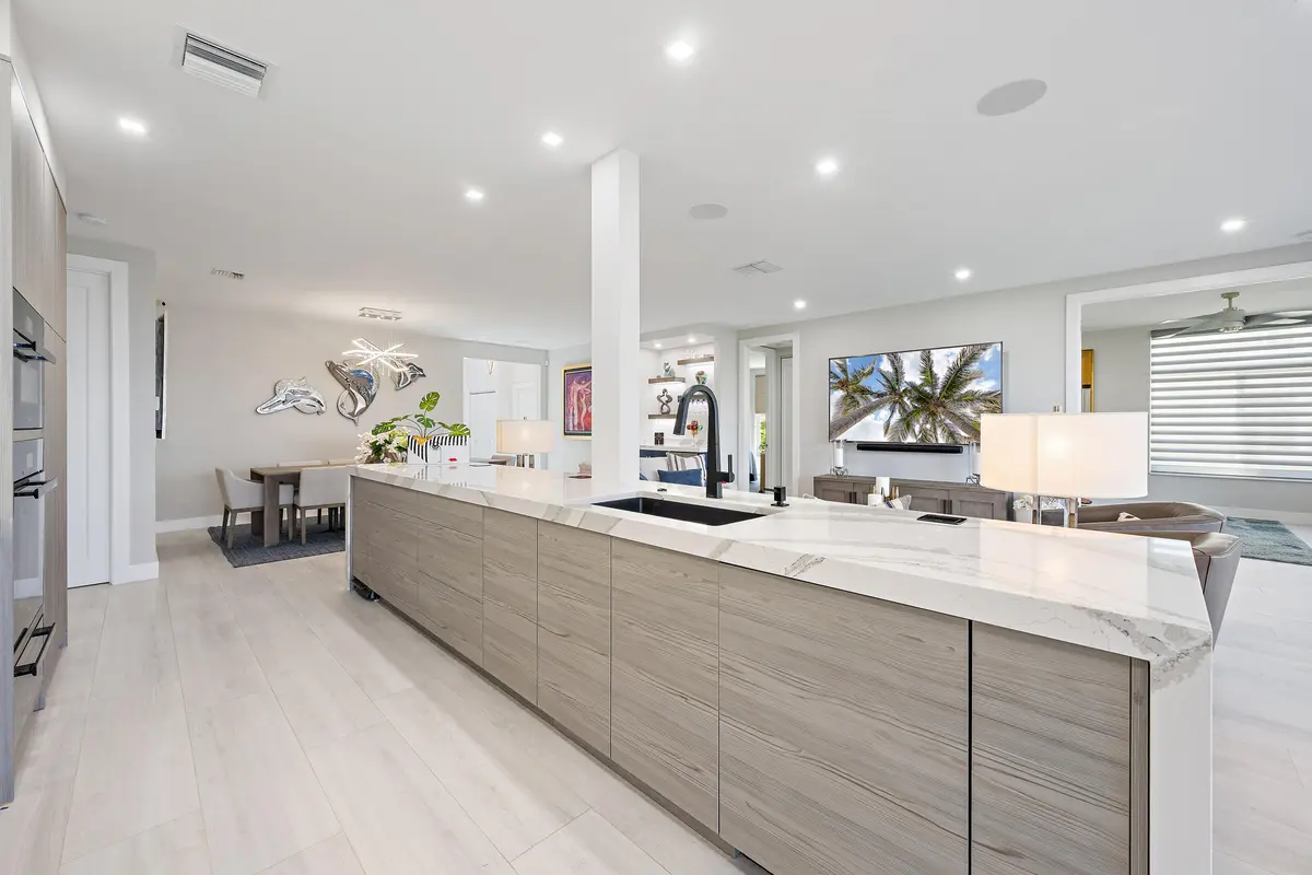 Kitchen at 301 Captains Way, Jupiter