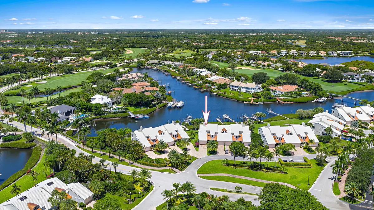 Aerial at 301 Captains Way, Jupiter