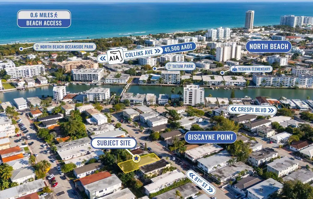 Location at 775 81ST Street, Miami Beach