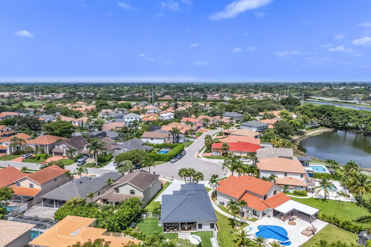 Aerial View at 10852 LA SALINAS Circle, Boca Raton
