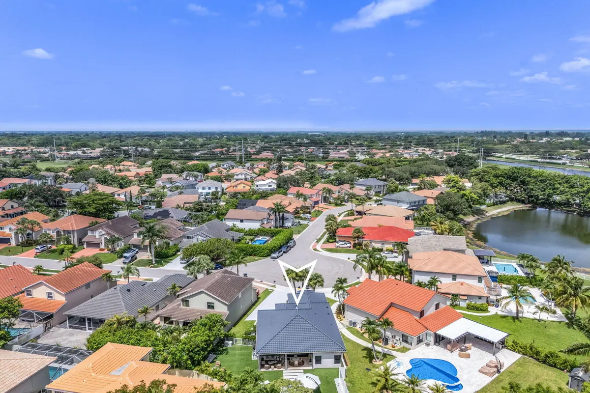 Aerial View at 10852 LA SALINAS Circle, Boca Raton