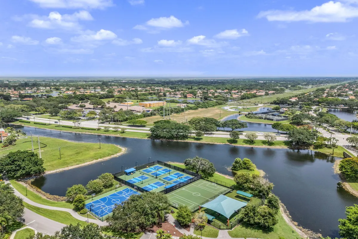 Aerial View at 10852 LA SALINAS Circle, Boca Raton