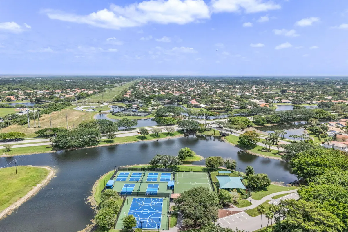 Aerial View at 10852 LA SALINAS Circle, Boca Raton