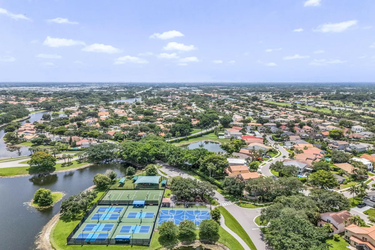 Aerial View at 10852 LA SALINAS Circle, Boca Raton