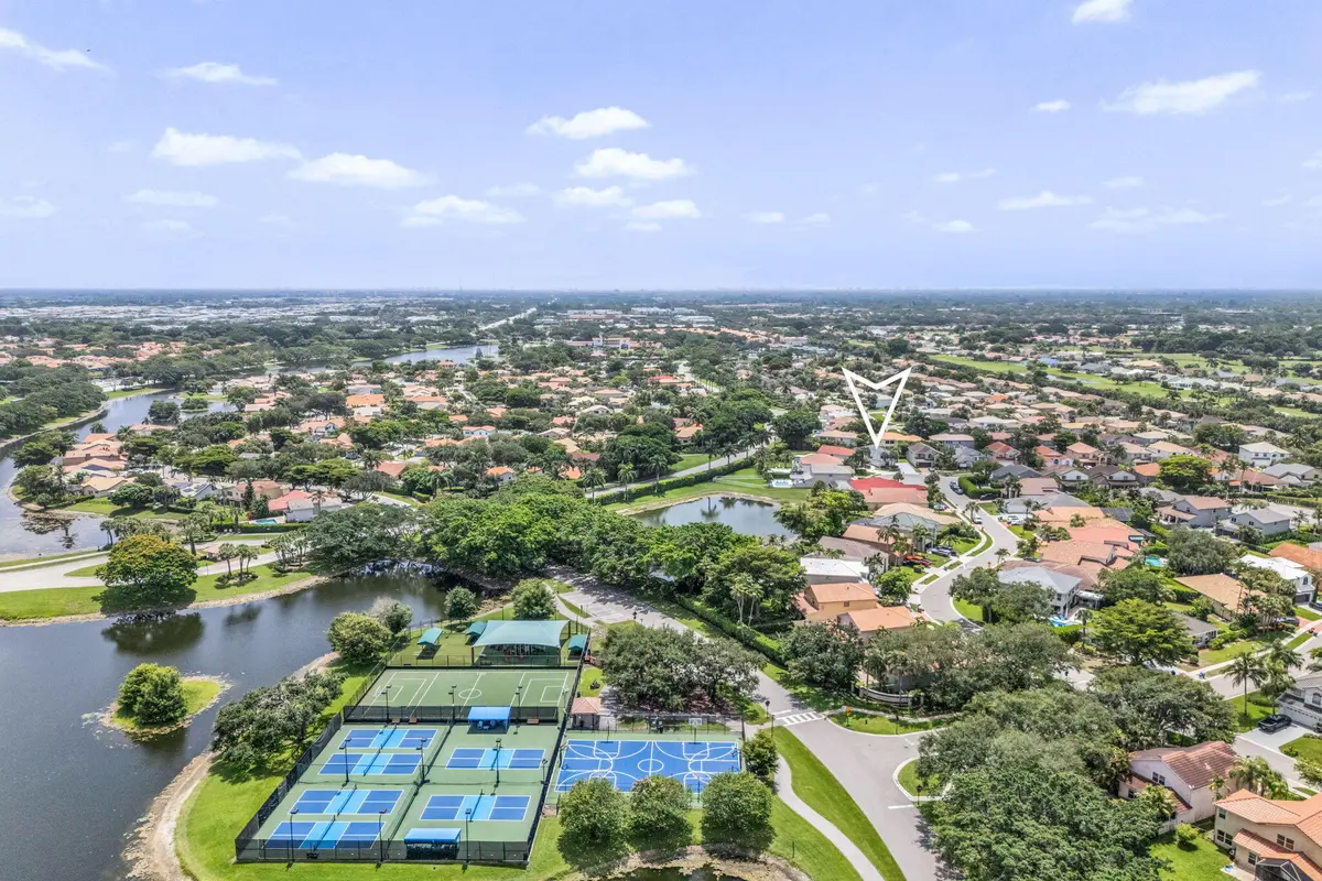 Aerial View at 10852 LA SALINAS Circle, Boca Raton