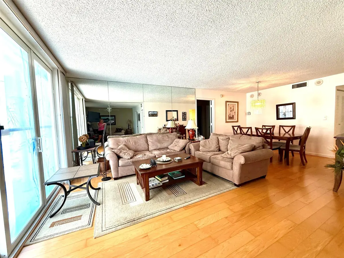 Living/dining room at 101 BRINY Avenue 1104, Pompano Beach