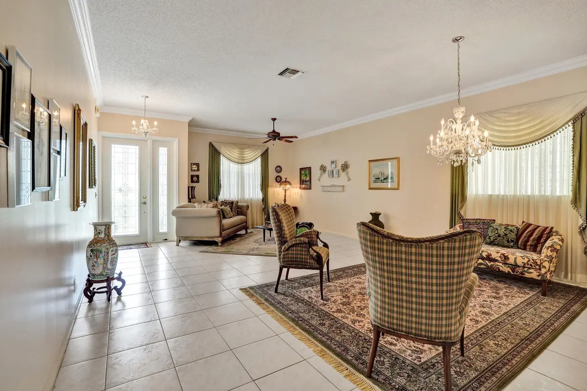 Living/Dining Room at 7651 Normande Court, Margate