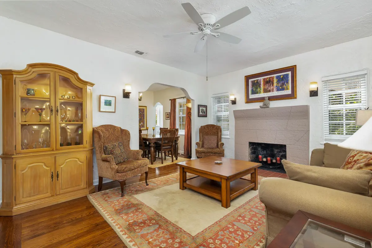 Living Room at 714 Sunset Road, West Palm Beach