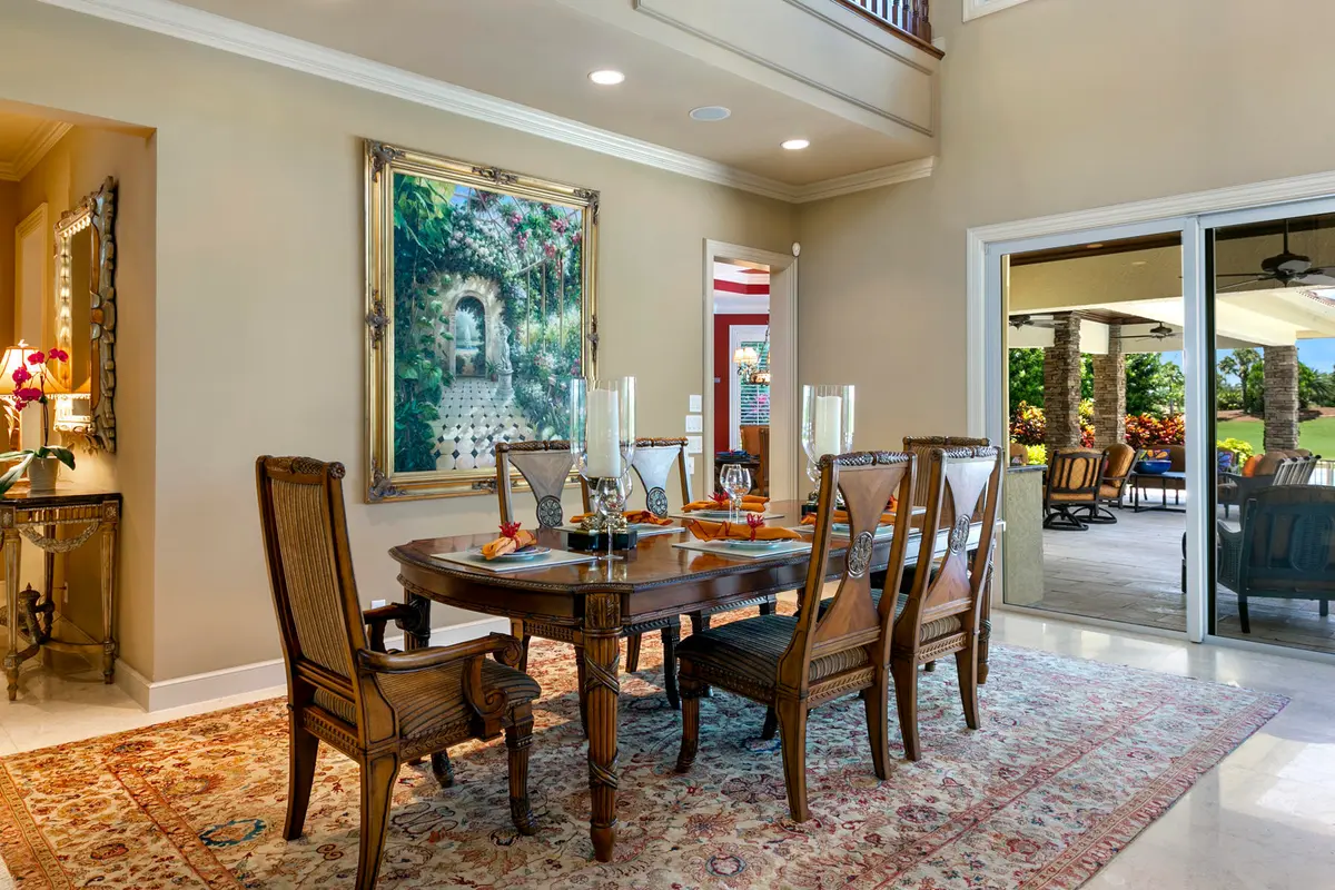 Dining Room at 114 Sota Drive, Jupiter