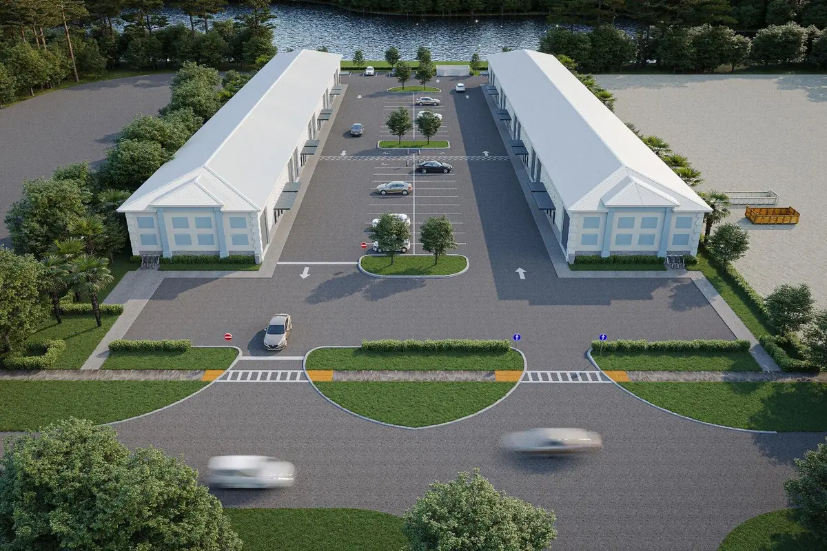 Aerial View at 2095 COMMERCE LAKES Drive 1-18, Port St. Lucie