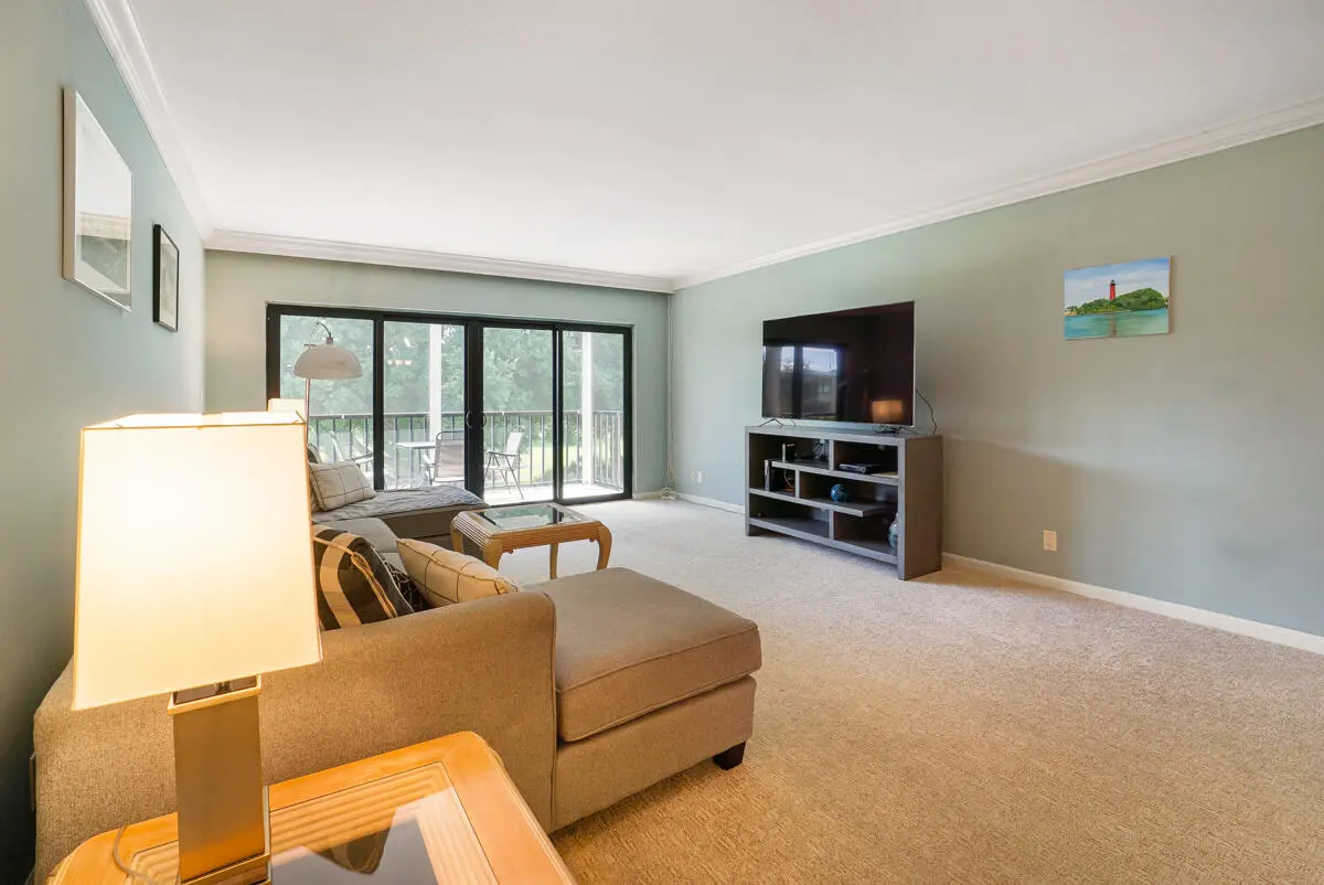 Living Room with view at 300 N Hwy A1A F-306, Jupiter