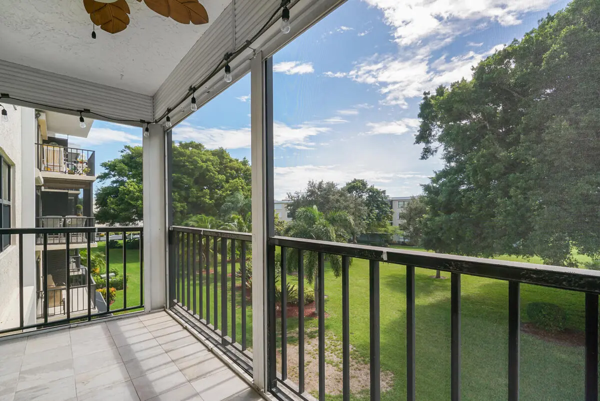 Nice views from the screened lanai at 300 N Hwy A1A F-306, Jupiter