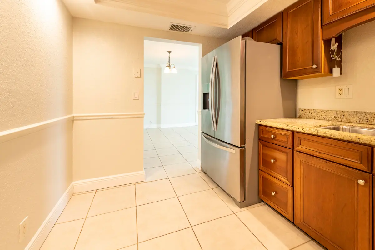 Updated Kitchen to Dining at 525 N Ocean Boulevard 423, Pompano Beach