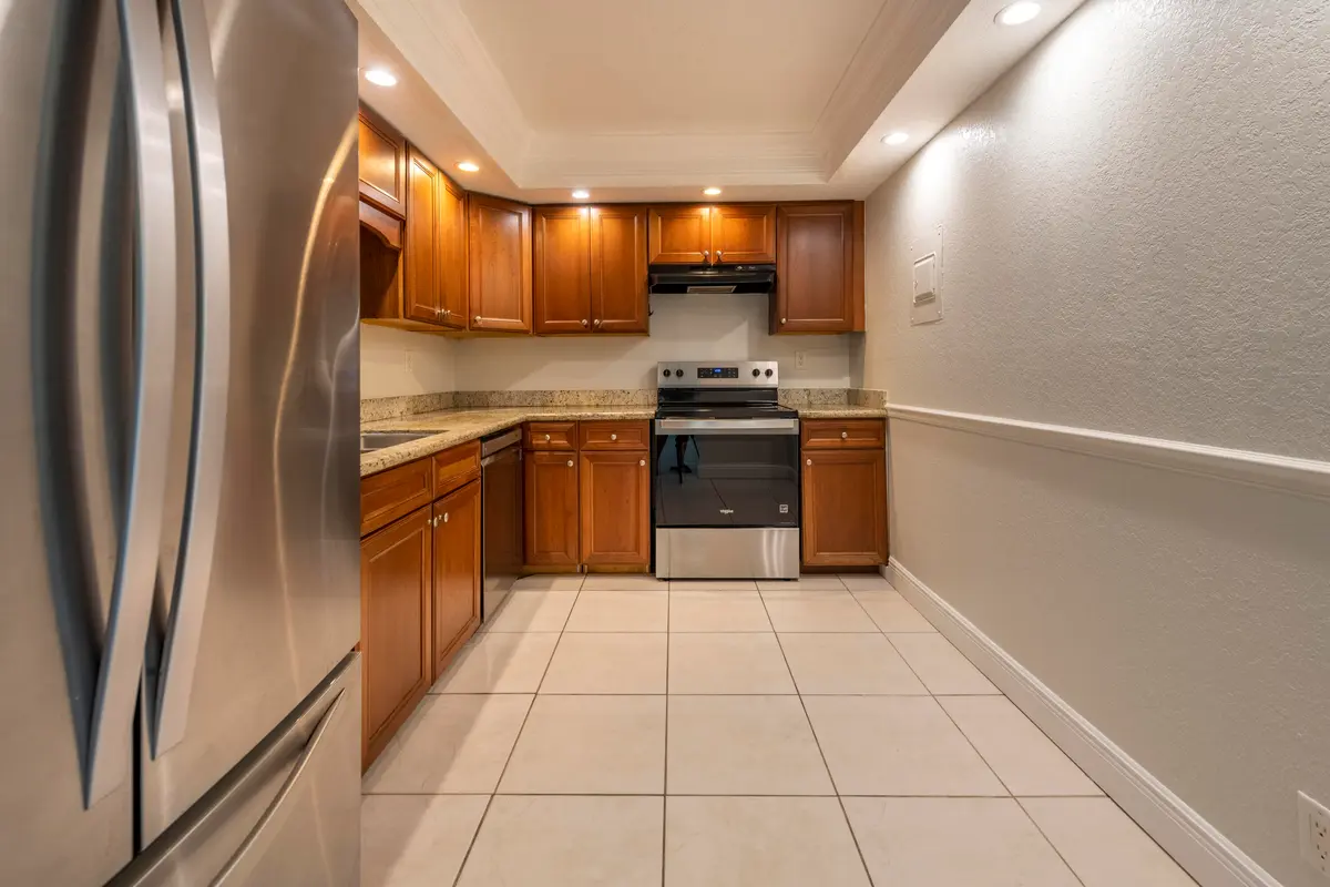 Updated Kitchen at 525 N Ocean Boulevard 423, Pompano Beach