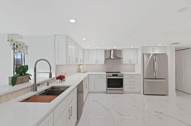 Kitchen at 19670 Beach Road D314, Jupiter