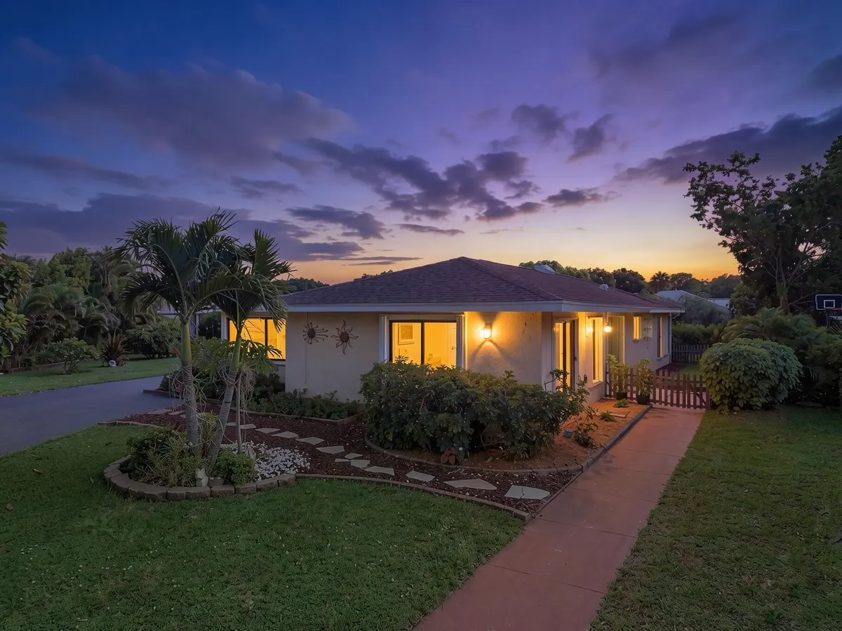 Front Dusk at 7539 Ace Road, Greenacres