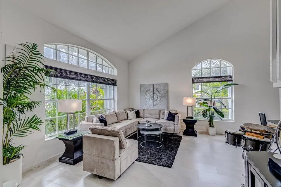 Living Room at 18174 SE Fairview Circle, Tequesta