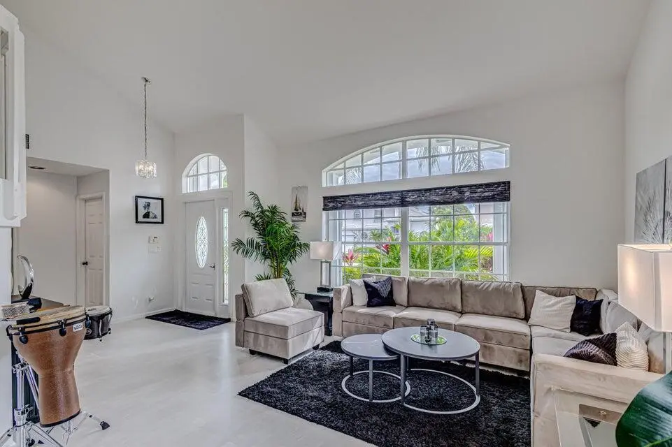 Living Room at 18174 SE Fairview Circle, Tequesta