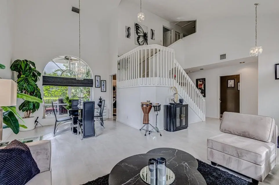 Living Room at 18174 SE Fairview Circle, Tequesta