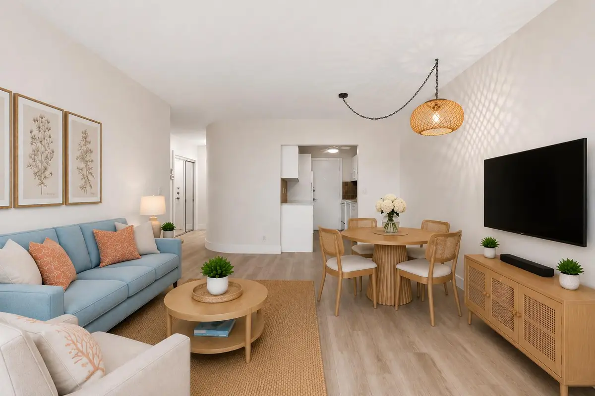 LivRm facing Kitchen at 2270 NE 68TH Street 1908, Fort Lauderdale