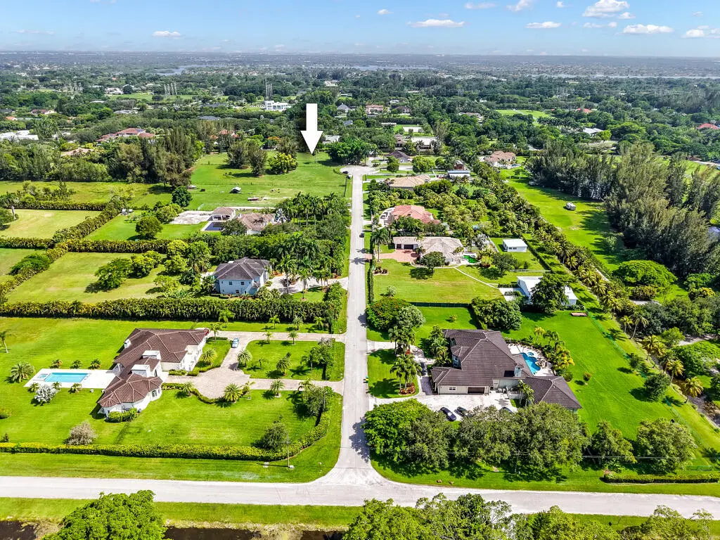 ariel over SW 180 Ter and 60 St at 6250 SW 180TH Terrace, Southwest Ranches