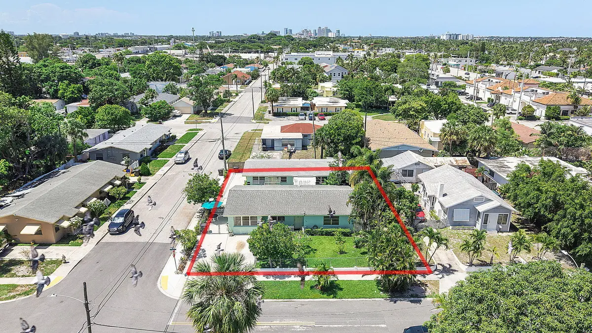 Aerial View at 425 CHURCHILL Road, West Palm Beach