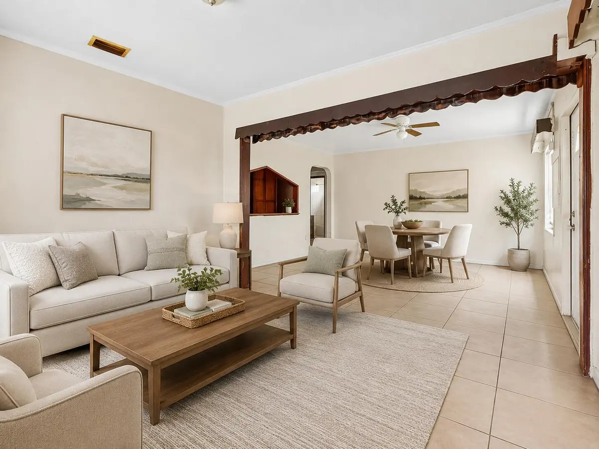 Staged_Living Room at 2313 N 44TH Street, Fort Pierce