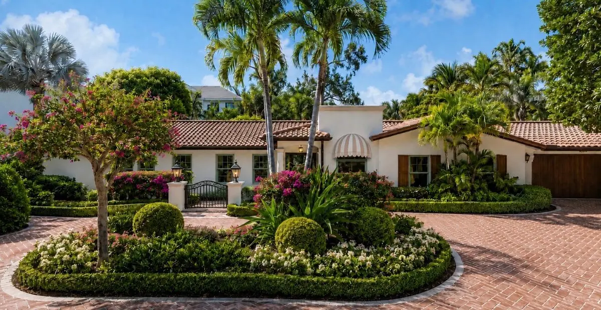 Artist Rendering - Front Exterior at 898 Azalea Street, Boca Raton