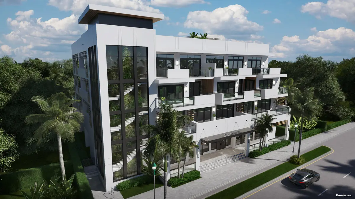 235 SE 5TH AVE CONDOMINIUMS_VIEW 03_FRON at 235 SE 5th Avenue, Delray Beach