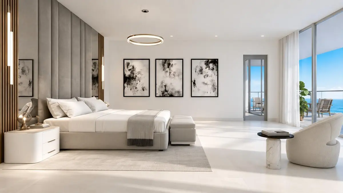 Primary Bedroom at 580 Briny Avenue 401, Pompano Beach