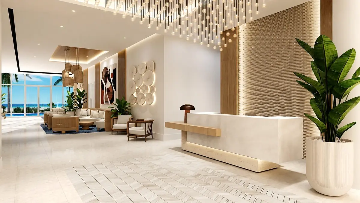 Lobby at 580 Briny Avenue 401, Pompano Beach