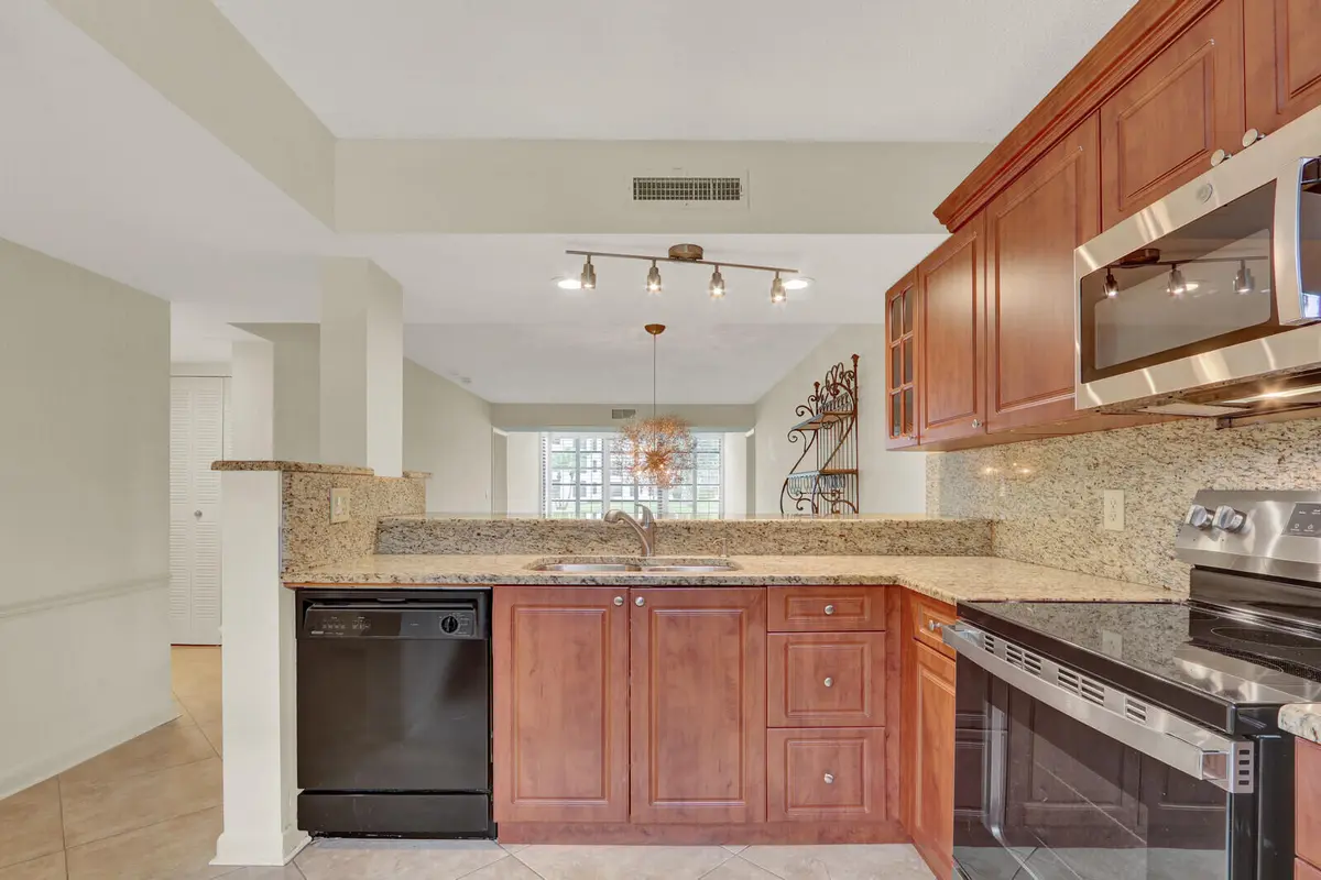 KITCHEN at 3636 WHITEHALL Drive 105, West Palm Beach