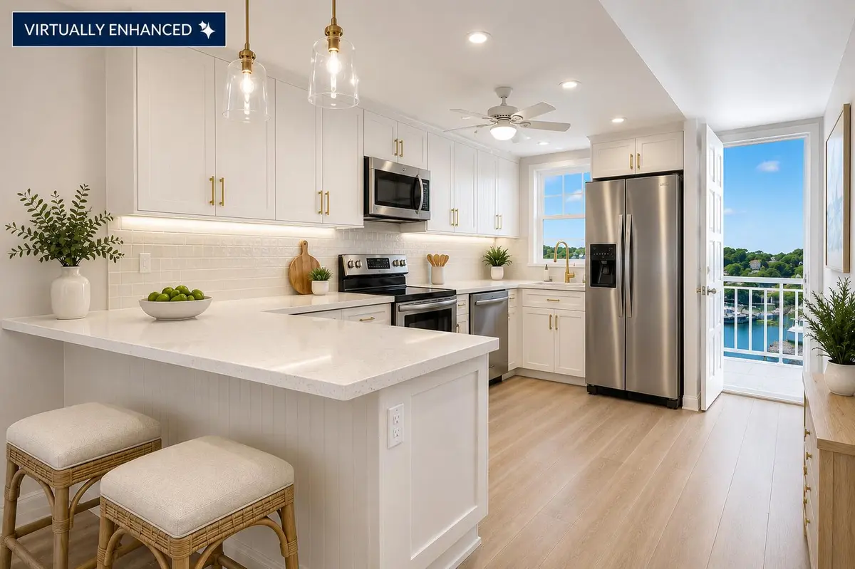 Kitchen - Virtually Re-Imagined at 36 Yacht Club Drive 307, North Palm Beach