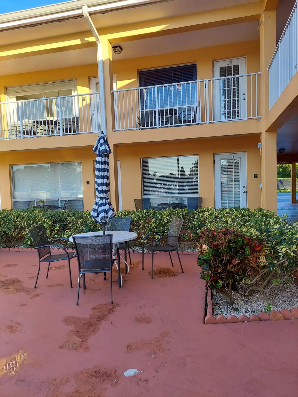 Front of unit at 605 N Riverside Drive 12A, Pompano Beach