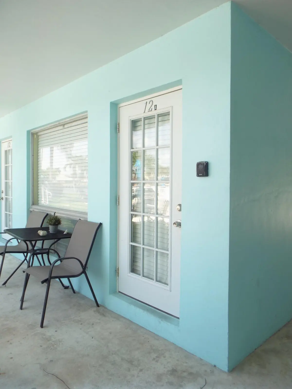 Front Door - New Paint Color of Building at 605 N Riverside Drive 12A, Pompano Beach