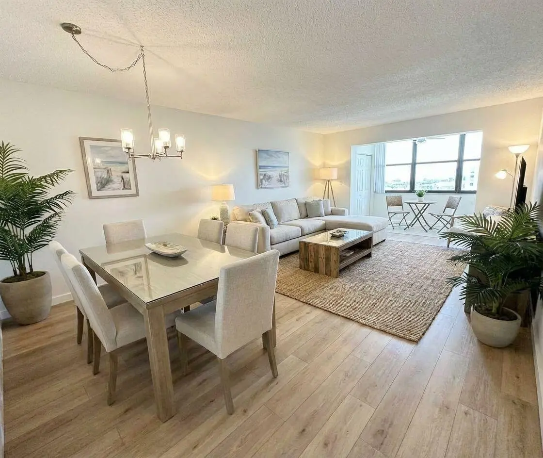 Living Room Area at 2601 NE 3rd Court 4100, Boynton Beach