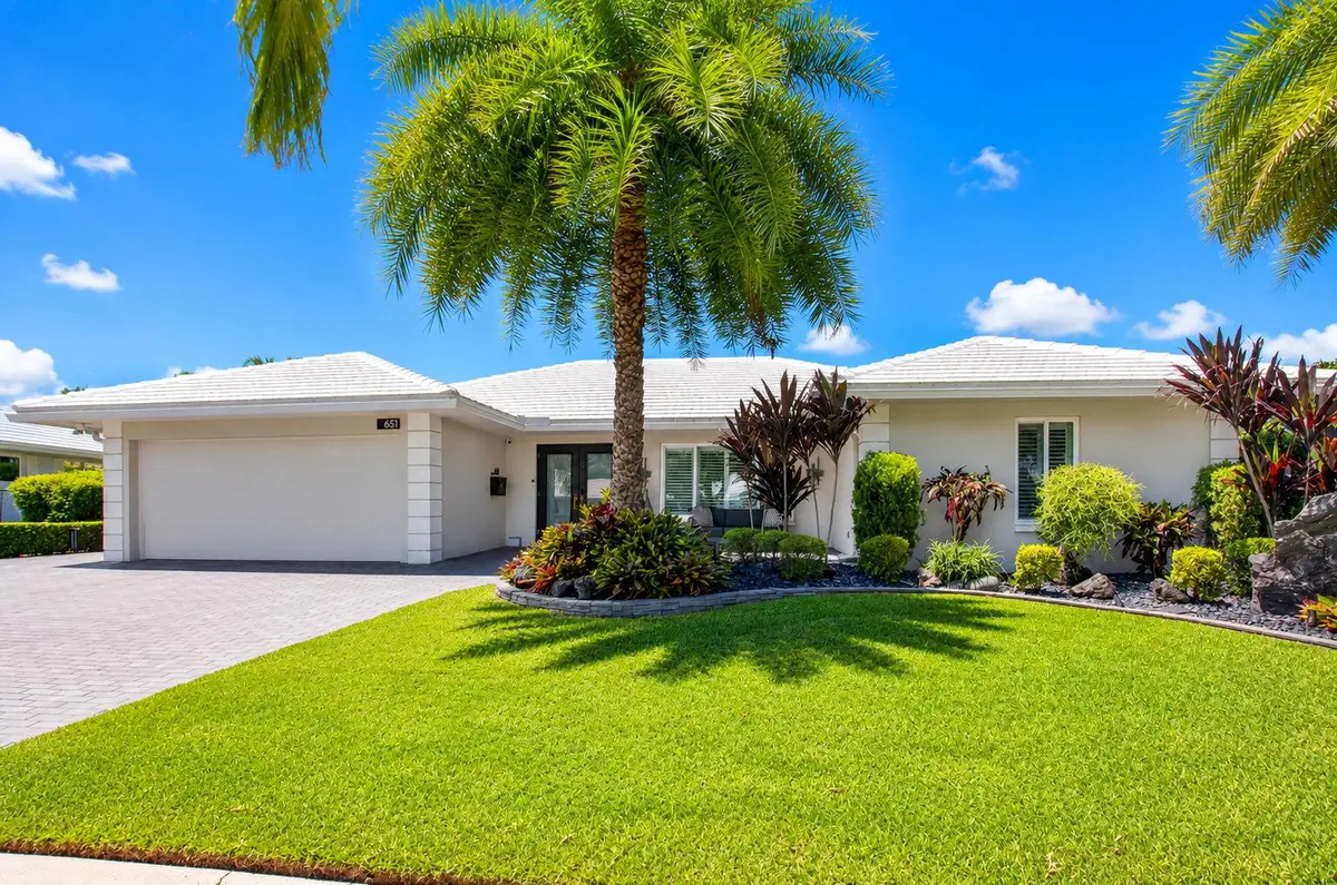 FRONT VIEW DAY at 651 Juneberry Court, Boca Raton