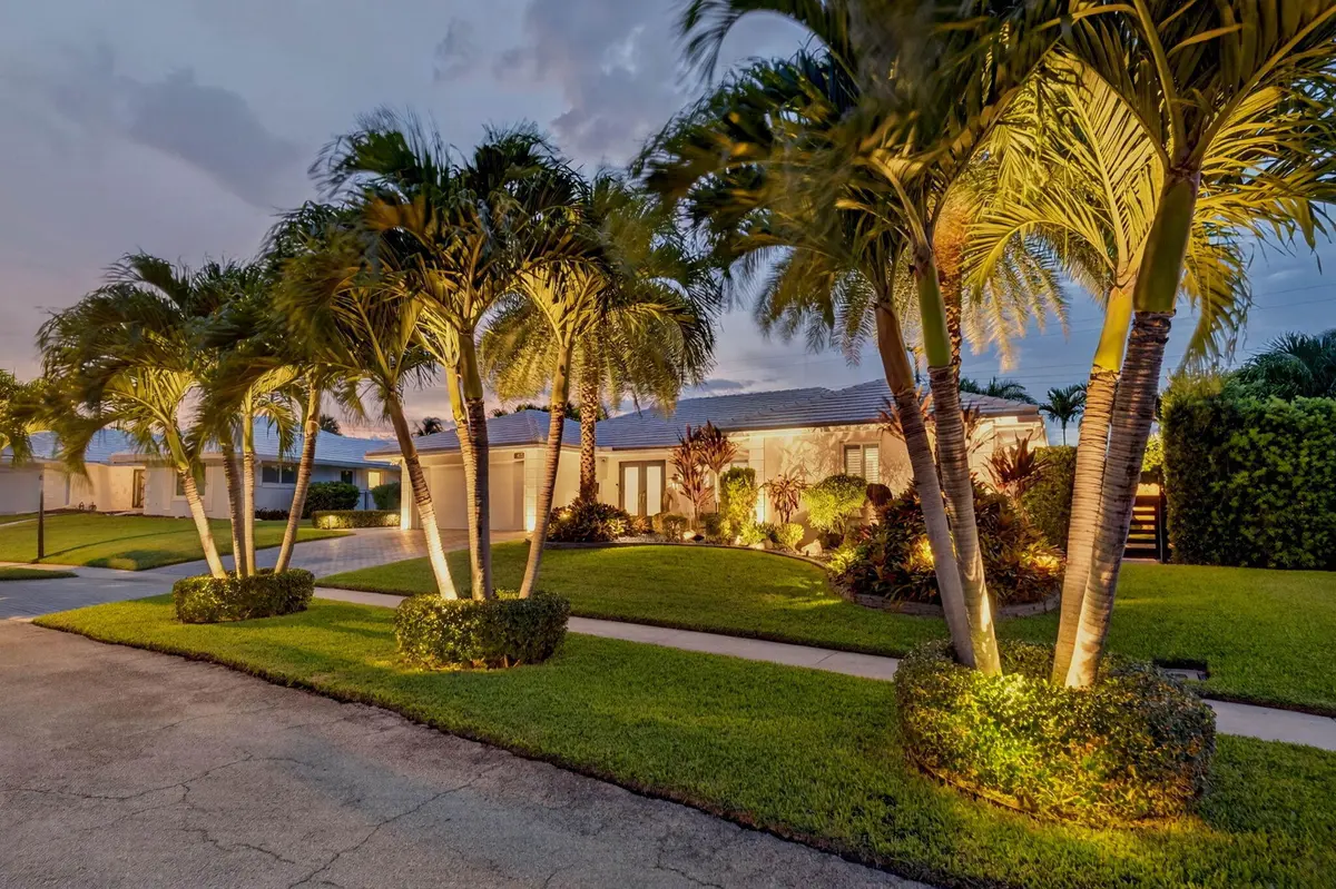 FRONT VIEW NIGHT at 651 Juneberry Court, Boca Raton
