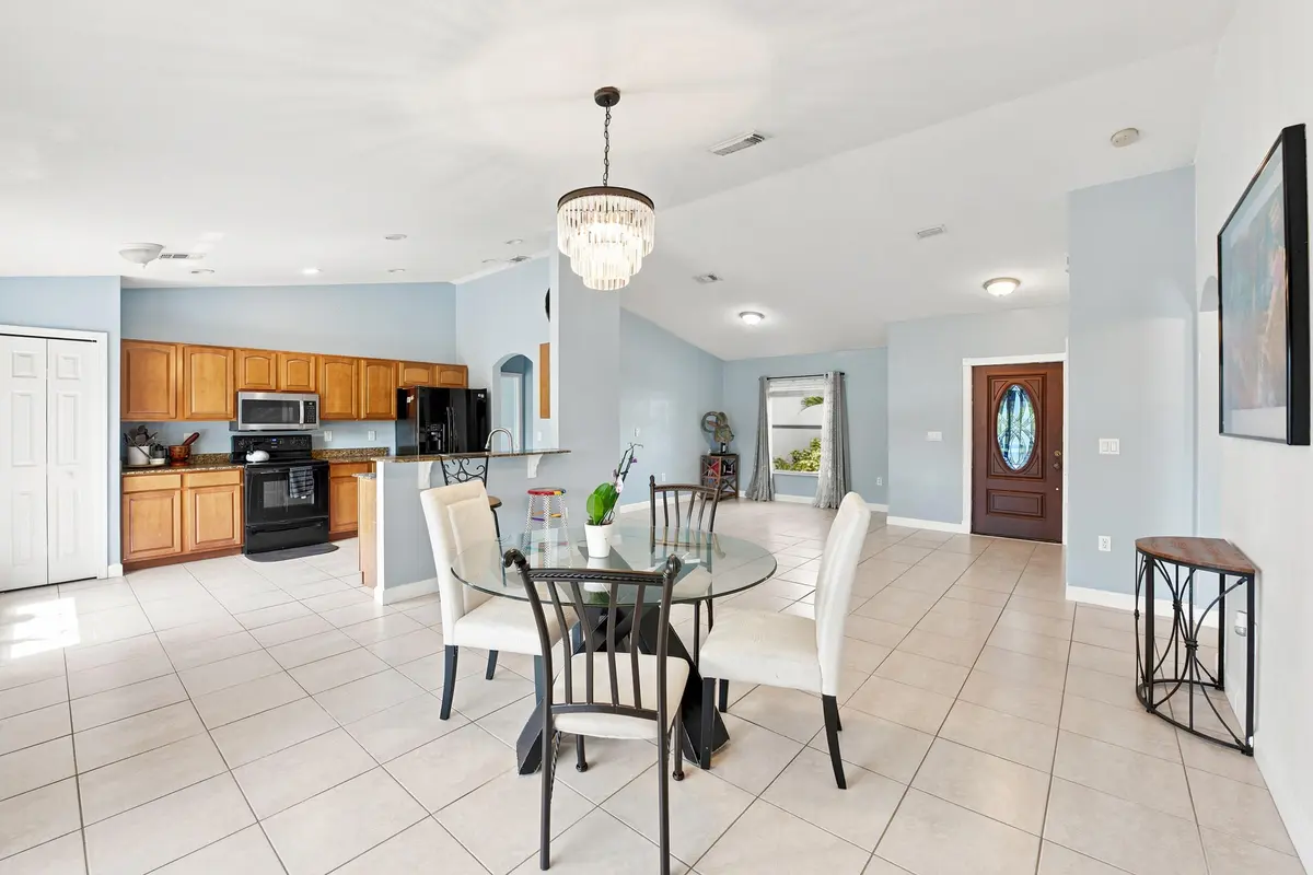 Open Concept Fining, Kitchen, Living at 2674 SW ABELARD Street, Port St. Lucie