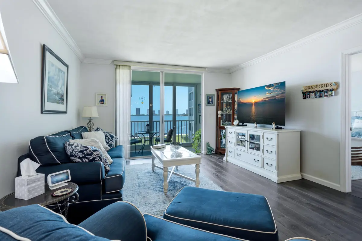 Living Room at 100 Paradise Harbour Boulevard 203, North Palm Beach