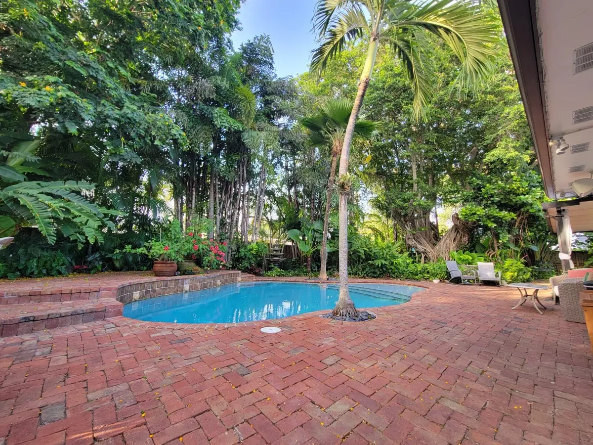 Backyard and Pool at 4201 Fillmore Street, Hollywood