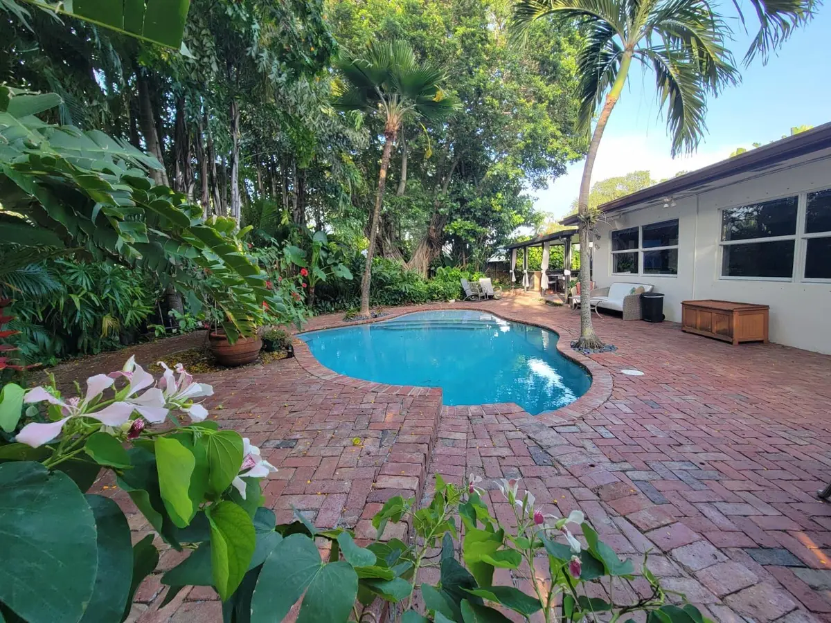 Backyard and Pool at 4201 Fillmore Street, Hollywood