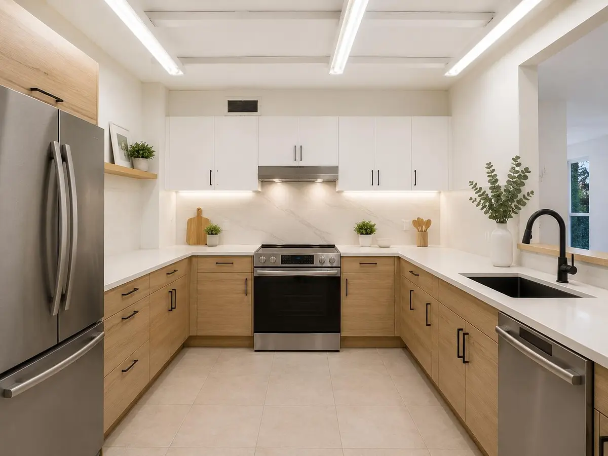 Kitchen Visual Stage Photo at 16950 W Dixie Highway A226, North Miami Beach