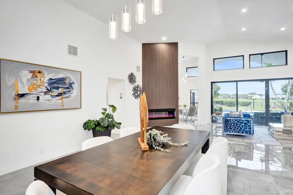 Dining Area at 10875 Boca Woods Lane, Boca Raton